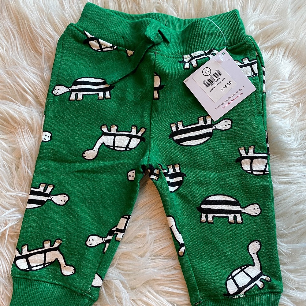 NWT Hanna Andersson Turtle Sweats size 80/18-24m